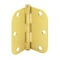Prime-Line Door Hinge Residential Smooth Pivot, 3-1/2 in. with 5/8 in. Corners, Satin Brass 12 Pack U 11508612 - alternate 1